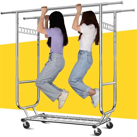 garment rack double